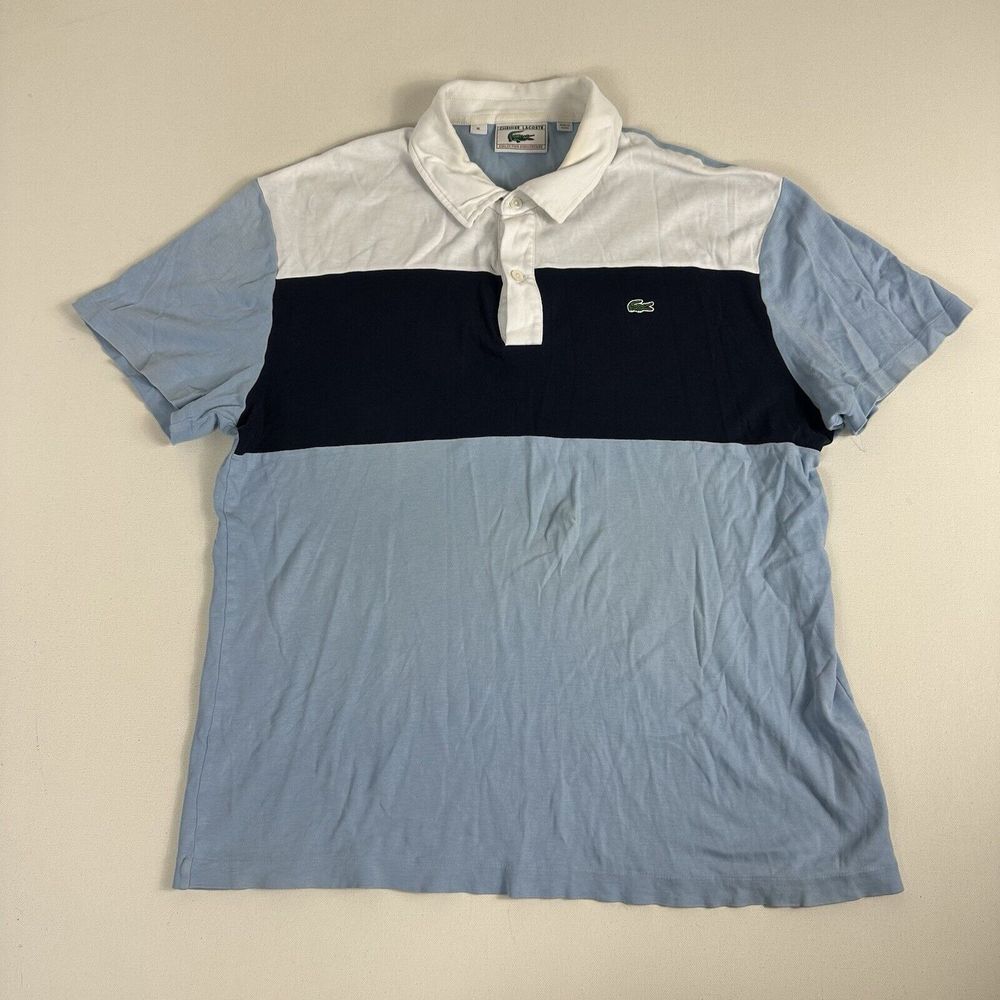 Lacoste Men's Polo Shirt - Tricolor Design